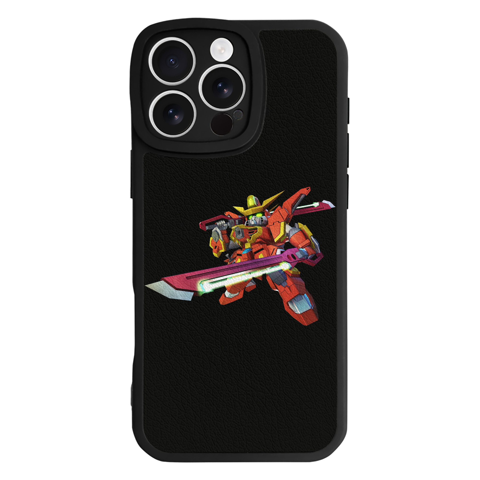 （画像用） 機動戦士ガンダム Mobile Suit Gundam 【iPhone 16シリーズ対応】シリコンスマホケース（レザー調） 材質：シリコン